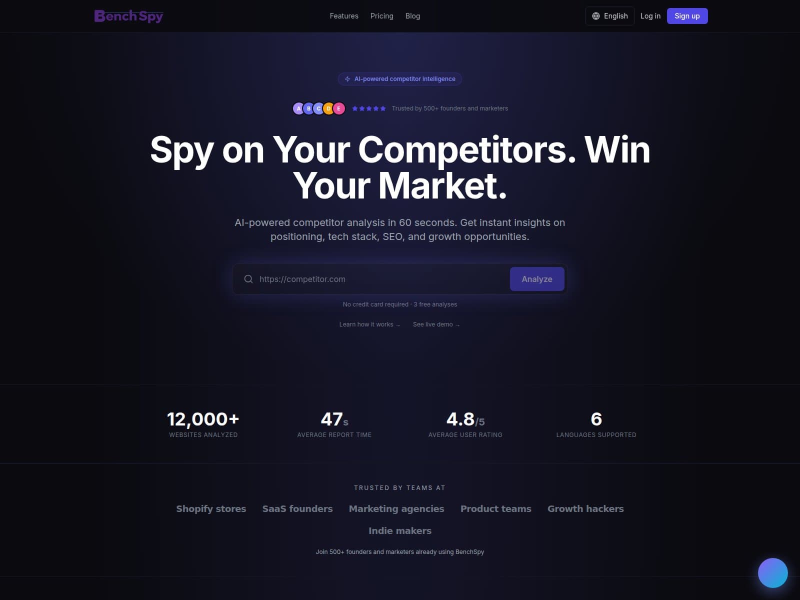 Screenshot de BenchSpy