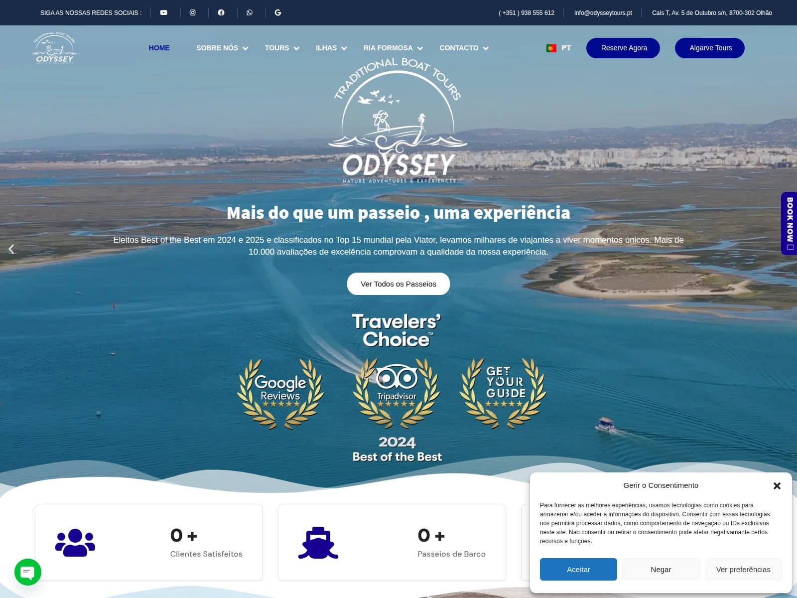 Screenshot de Odyssey Tours