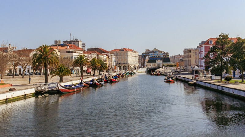Vista de Aveiro, Portugal