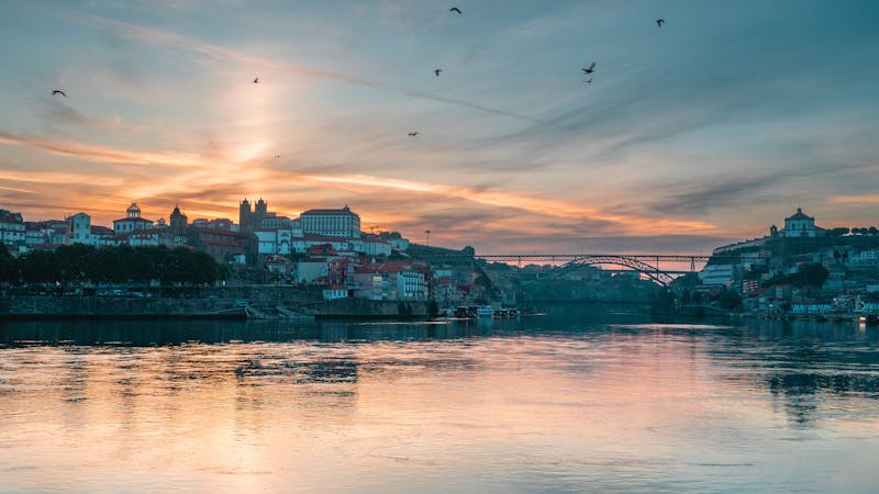 Vista do Porto e rio Douro, Portugal