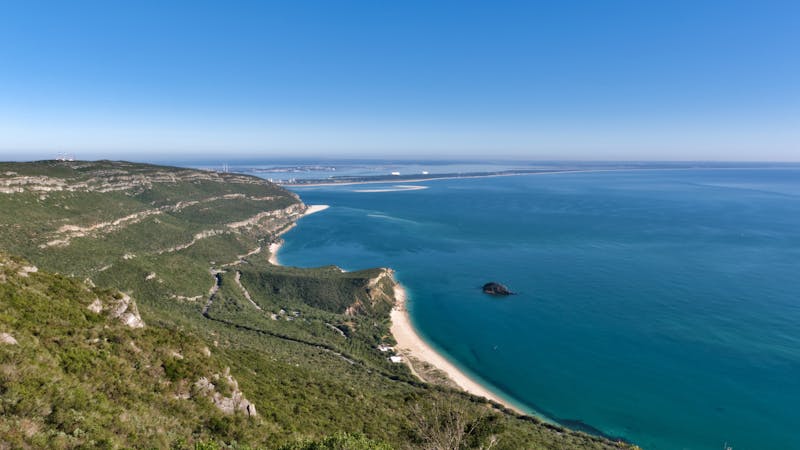Vista de Setúbal, Portugal